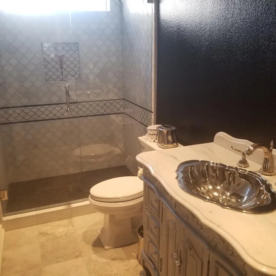 Professional plumbing work and bathroom remodeling in Calverton