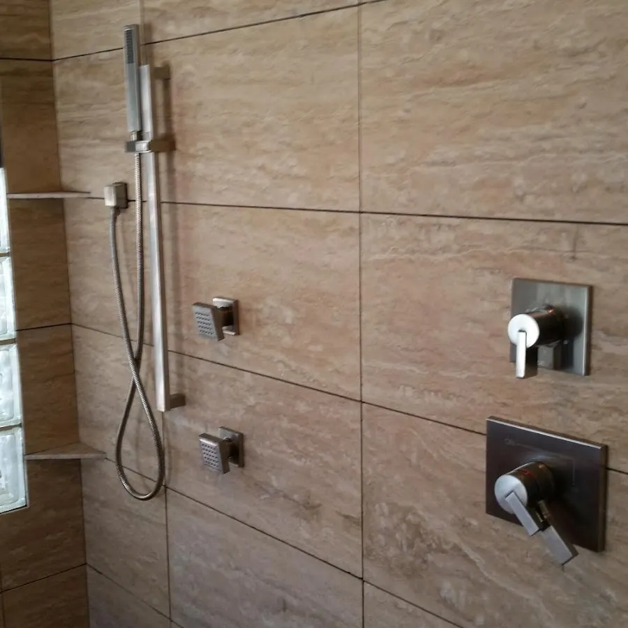 Shower fixture installation for Water Heater Installation in Calverton